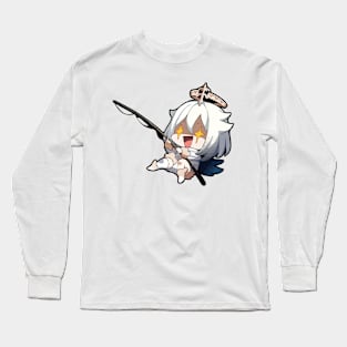 Paimon Best Attack [Genshin Impact] Long Sleeve T-Shirt